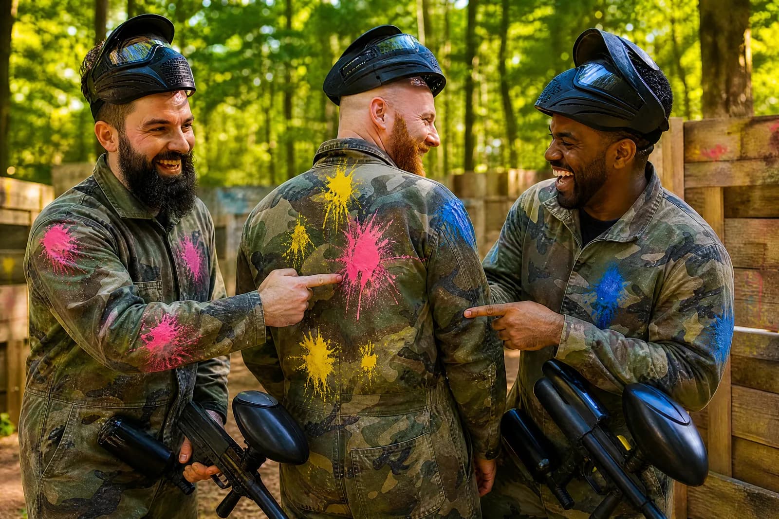 Paintballing in Dublin