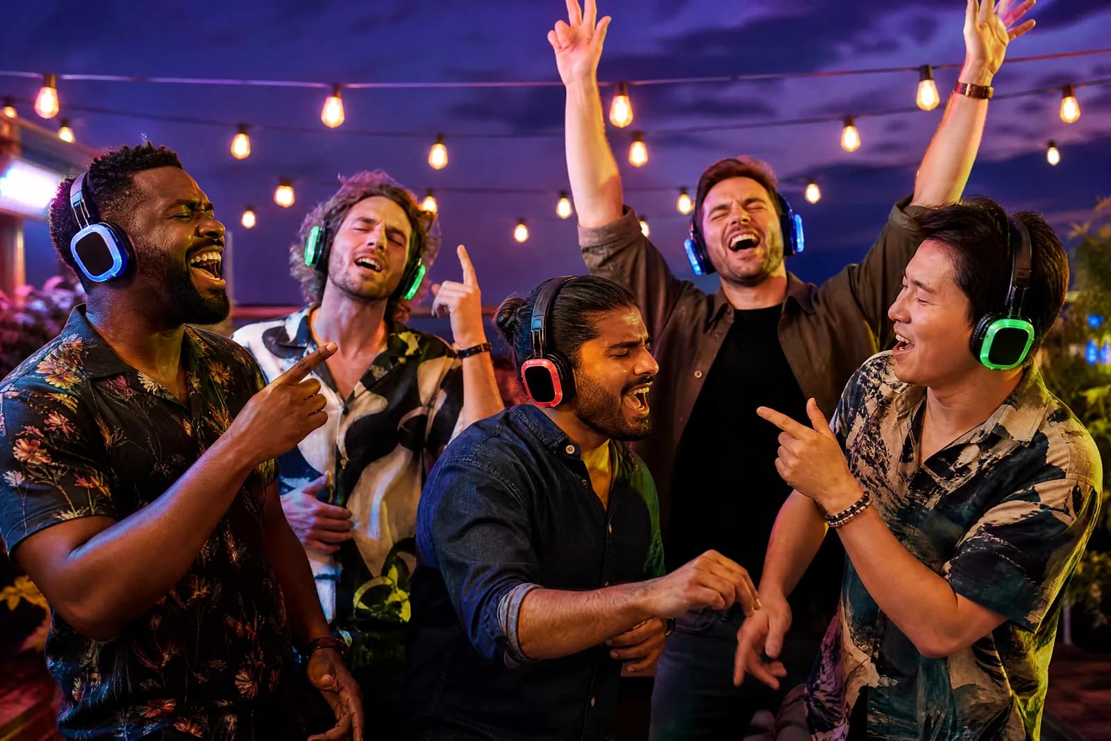 Silent disco in Dublin