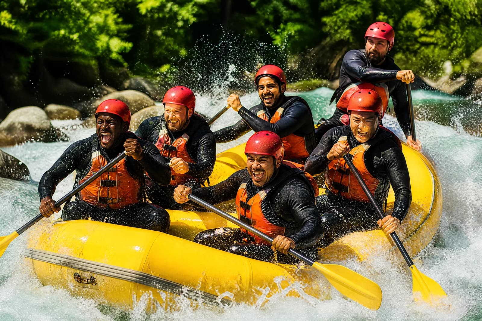 Rafting, coasteering & kayaking