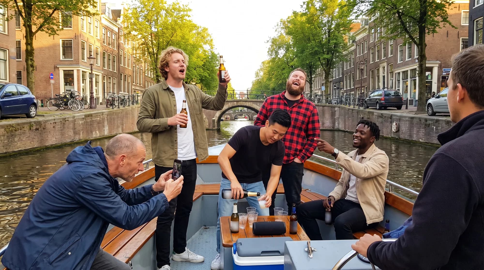 Boat party & cruise in Amsterdam