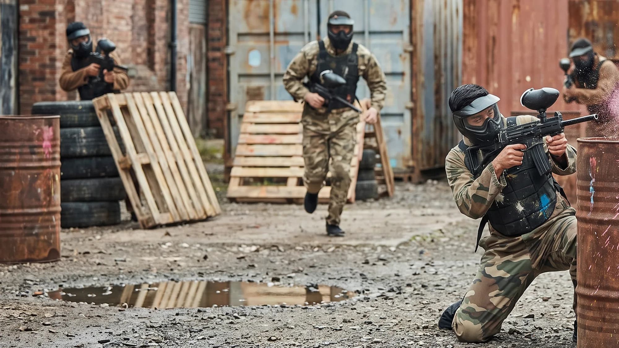 Paintballing in Liverpool