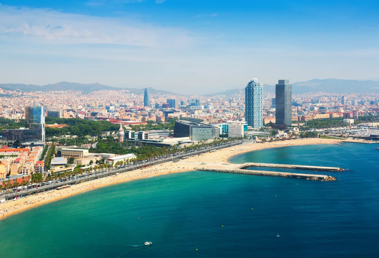 Guided city tour in Barcelona
