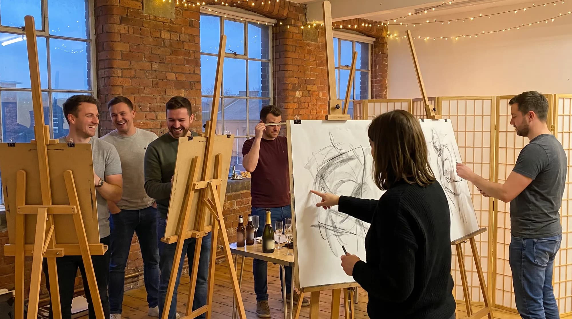 Nude life drawing in Dublin